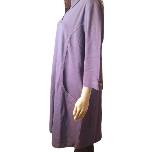 QVC Dress Blueish gray Size 1X - Picture 7 of 8